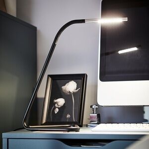 IKEA HARTE LED Work Lamp Black/silver